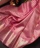 Staring Peach  Colour Traditional Looking Silk Saree