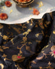 Adorable Black Colour Traditional Looking Silk Saree