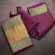 Exotic Wine  Colour Traditional Looking Silk Saree