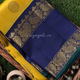 Surpassing Yellow Colour Traditional Looking Silk Saree