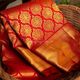 Exotic Red Colour Traditional Looking Silk Saree