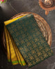 Delightful Green  Colour Traditional Looking Silk Saree
