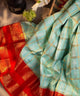 Gorgeous C-Green Colour Traditional Looking Silk Saree