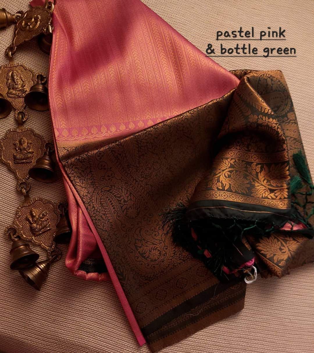 Exotic Gajri Colour Traditional Looking Silk Saree