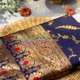 Lovely Blue  Colour Traditional Looking Silk Saree