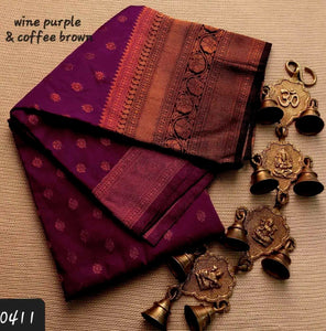 Purple Soft And Smooth Saree